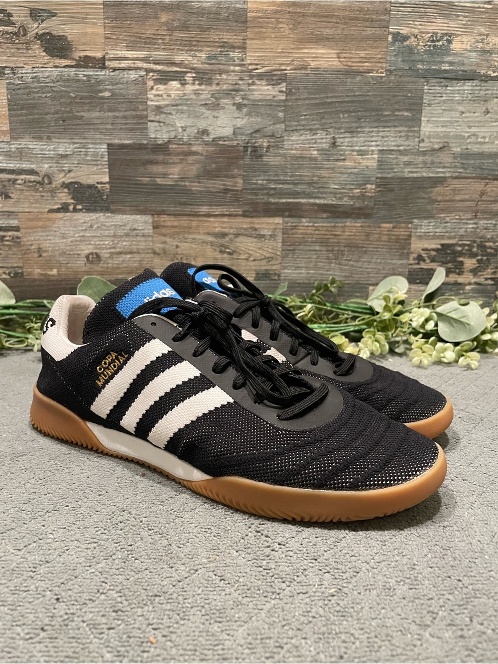Adidas Copa 70Y TR "Black Gum" Sneakers Size 8.5 Men's
